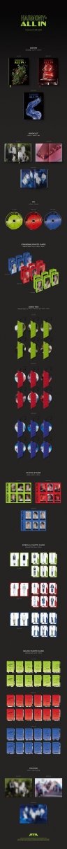 P1Harmony 6th Mini Album HARMONY : ALL IN kpop — K-BOO