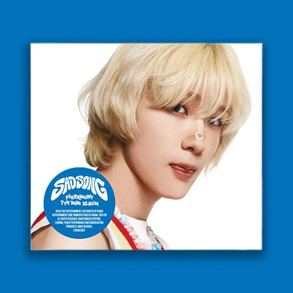 Album – P1Harmony - 7th Mini Album 'SAD SONG' Digipack ver. | FNC Entertainment | K - Boo