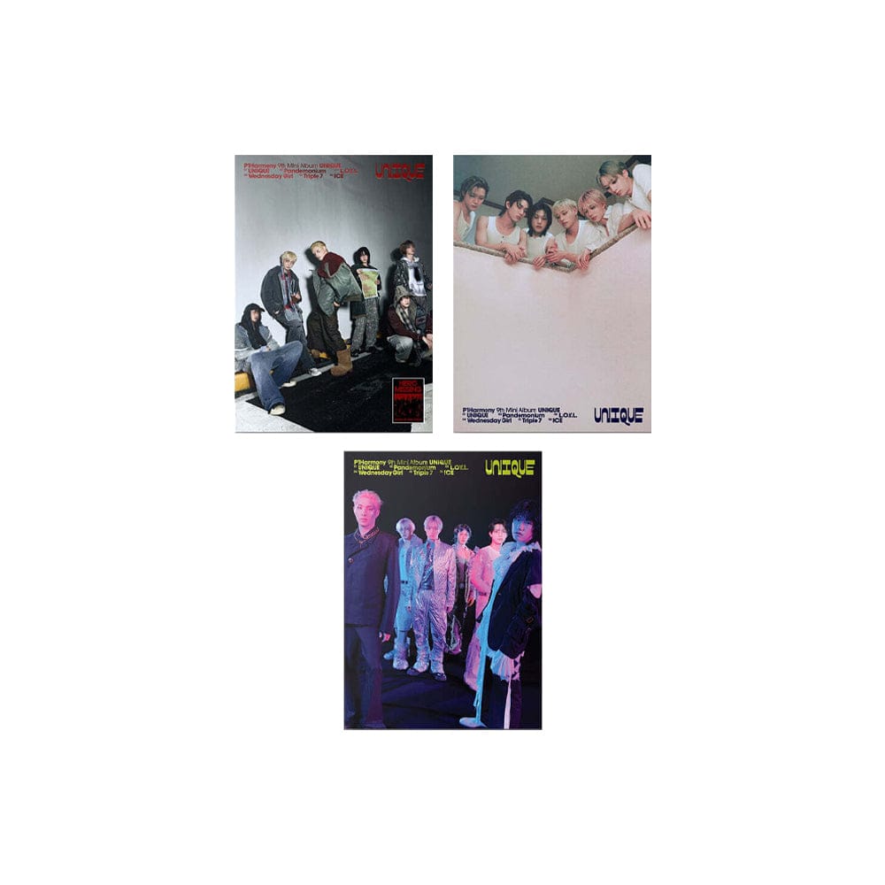 P1Harmony 9th Mini Album UNIQUE (Photobook Ver.) kpop — K-BOO