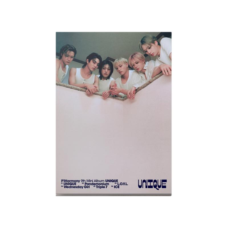 P1Harmony 9th Mini Album UNIQUE (Photobook Ver.) kpop — K-BOO