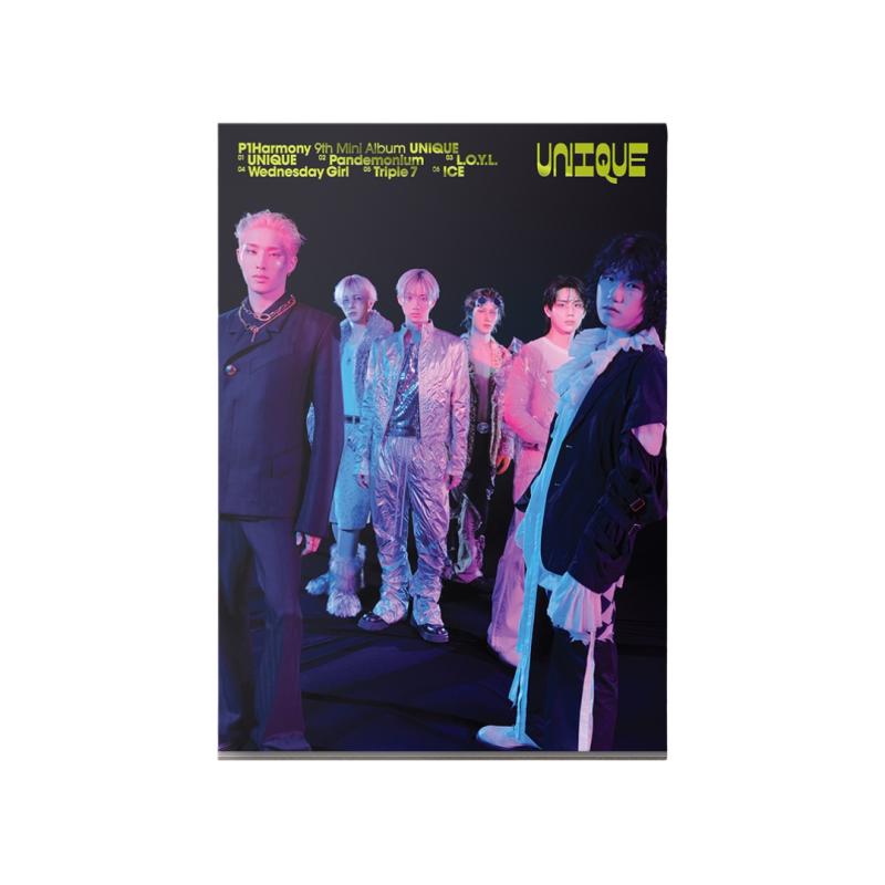 P1Harmony 9th Mini Album UNIQUE (Photobook Ver.) kpop — K-BOO