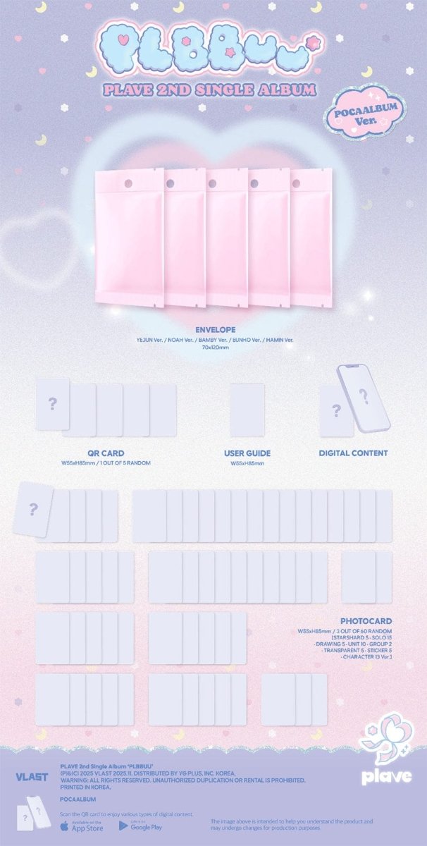 Album – PLAVE - 2nd Single Album PLBBUU (POCAALBUM) | VLAST | K - Boo