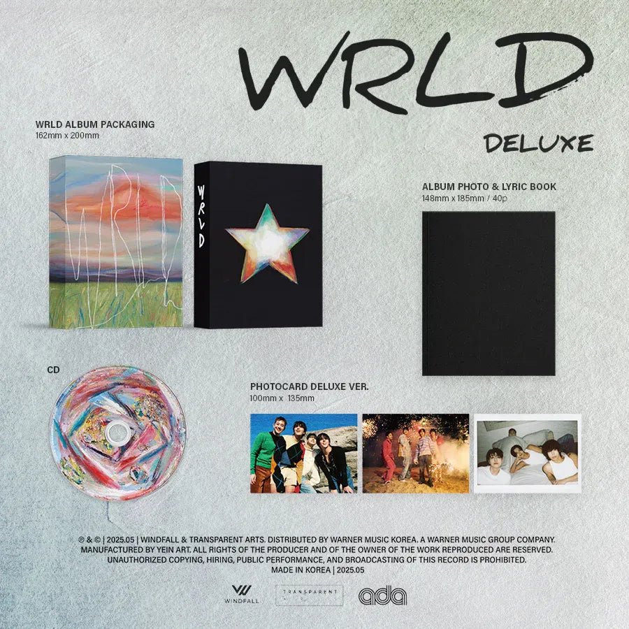 (Pre-order) The Rose - [WRLD] (Deluxe Ver.)
