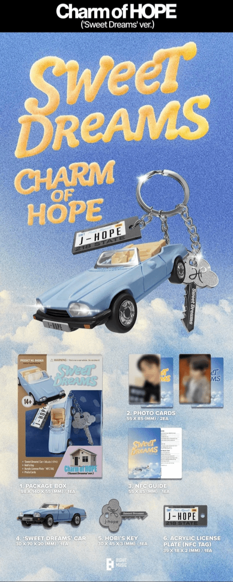 Album – (PRE - ORDER) (WEVERSE) J - hope - [Charm of HOPE] | Big hit | K - Boo
