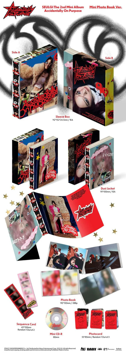 Album – SEULGI - 2nd mini album [Accidentally On Purpose] (Mini Photo Book Ver.) | SM entertainment | K - Boo