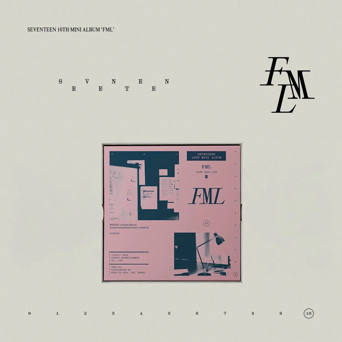 SEVENTEEN - 10th Mini Album [FML]