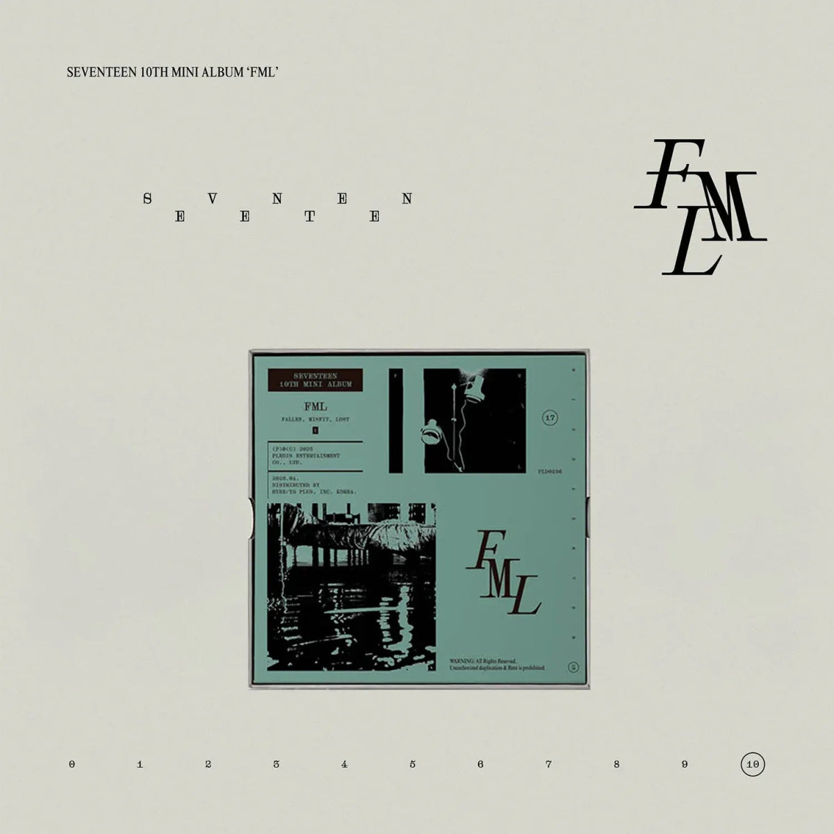 Album – SEVENTEEN - 10th Mini Album [FML] | Pledis entertainment | K - Boo