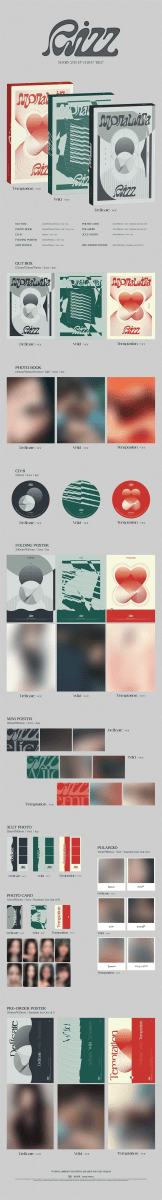 Album – SOOJIN - 2nd mini album [RIZZ] | BRD Communications | K - Boo
