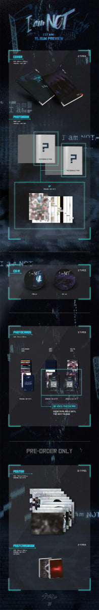 Album – Stray Kids - 1st Mini Album [I am NOT] | JYP entertainment | K - Boo