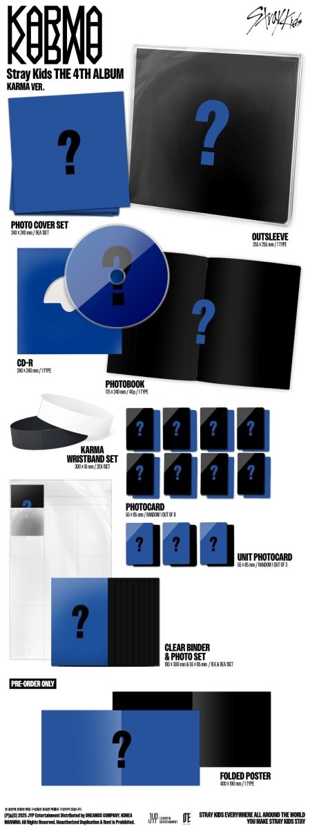 Stray Kids - 4TH FULL ALBUM [KARMA] KARMA VER. (Limited ver.)