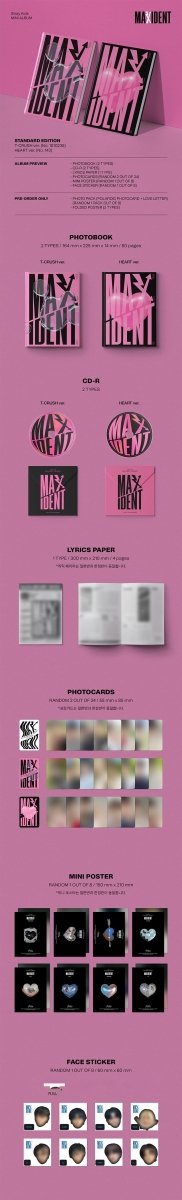 Stray Kids 7th Mini album MAXIDENT kpop — K-BOO