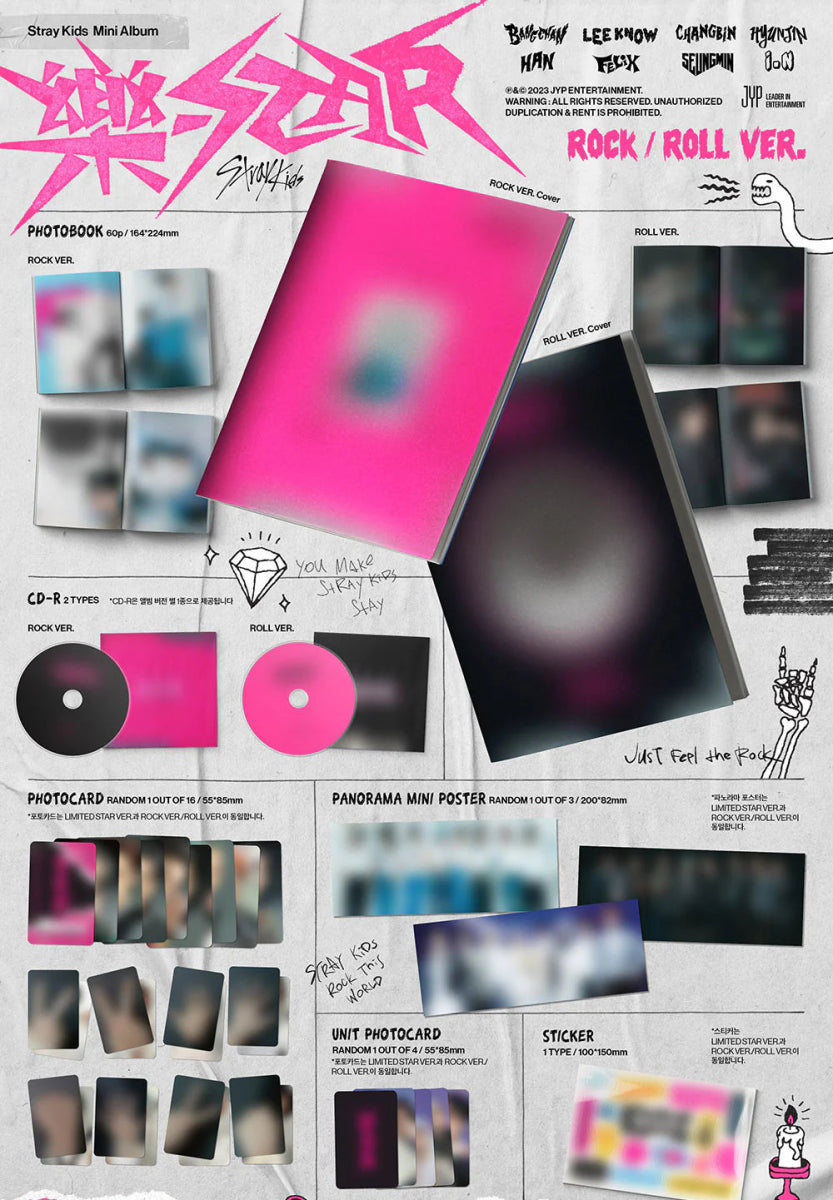 Stray Kids - 8th Mini album ROCKSTAR [樂-STAR] | K-Boo