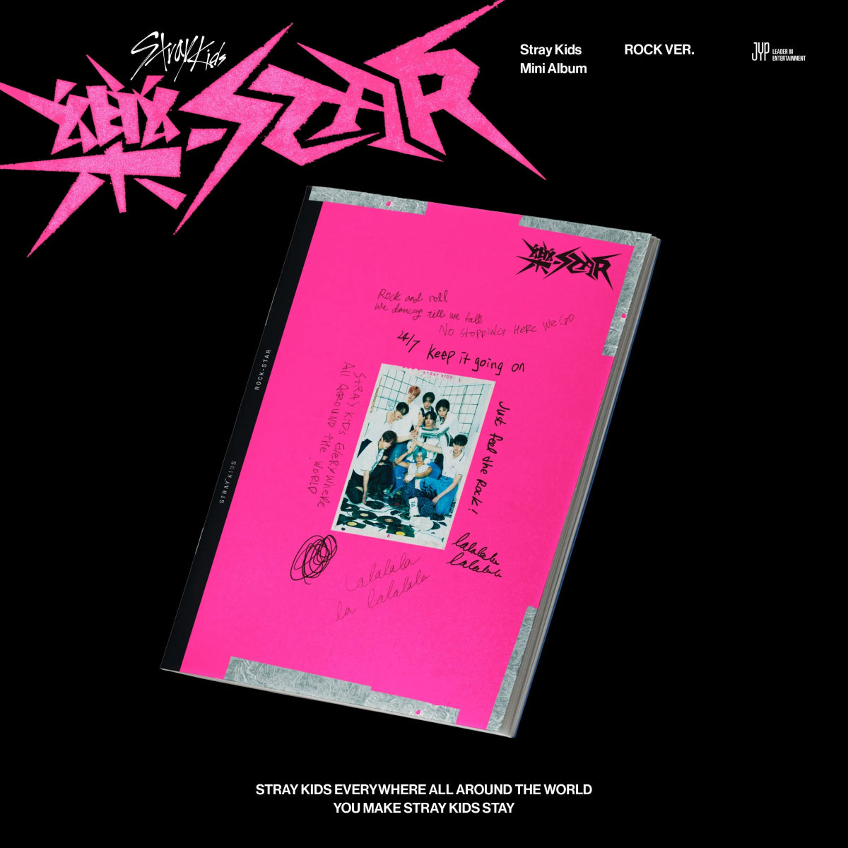 Album – Stray Kids - 8th Mini album ROCKSTAR [樂 - STAR] | JYP entertainment | K - Boo