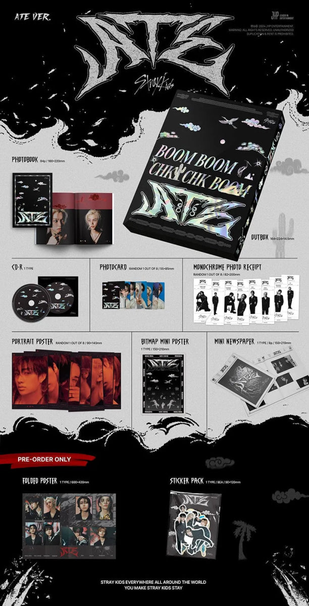 Album – Stray Kids - 9th Mini Album [ATE] (ATE Ver.) (LIMITED) | JYP entertainment | K - Boo