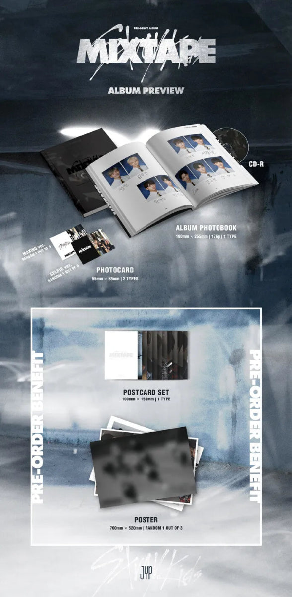 Album – Stray Kids - Debut Album [Mixtape] | JYP entertainment | K - Boo