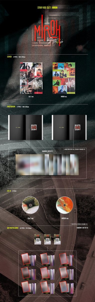 Stray Kids Mini Album Clé 1 : MIROH kpop — K-BOO
