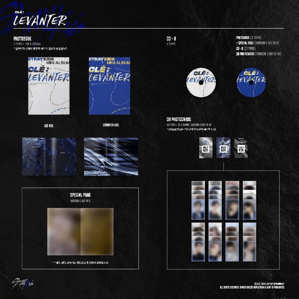 Stray Kids Mini Album Clé : LEVANTER kpop — K-BOO