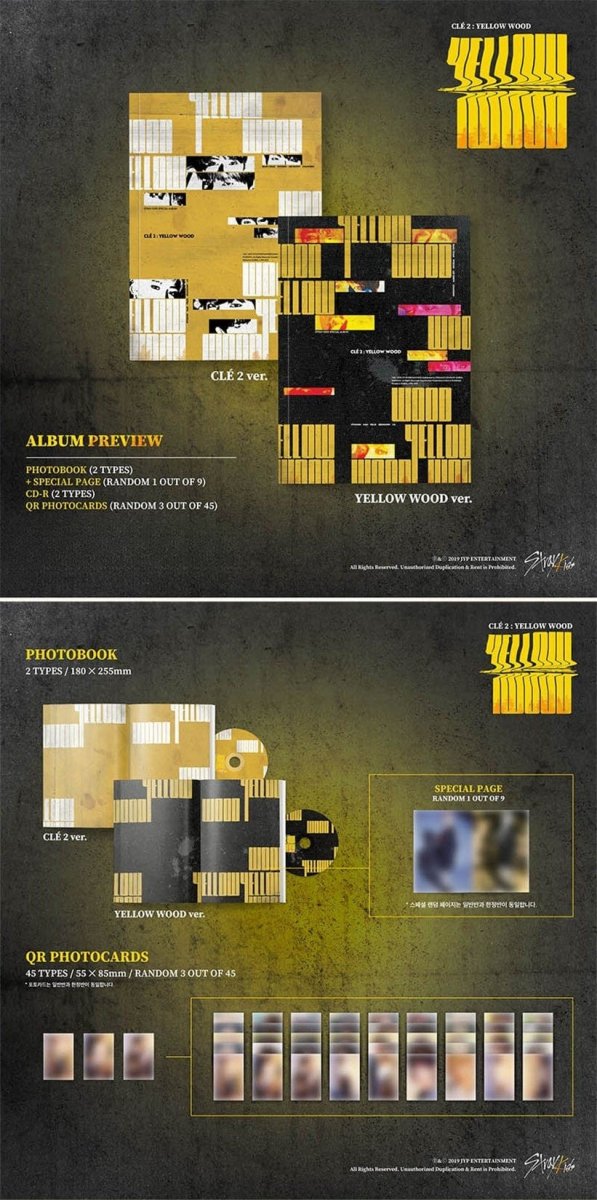 Stray Kids Special Album Clé 2 : Yellow Wood kpop — K-BOO