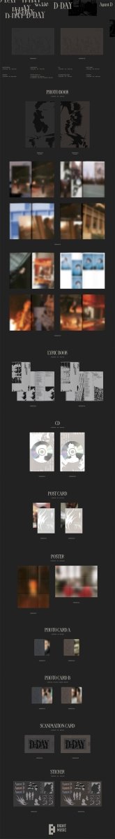 Album – SUGA Agust D (BTS) - 1st Solo Album [D - DAY] | Big hit | K - Boo