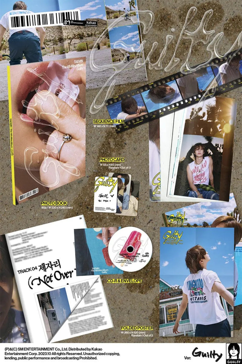 Album – TAEMIN - 4th Mini Album [GUILTY] (Photo Book Ver.) | SM entertainment | K - Boo