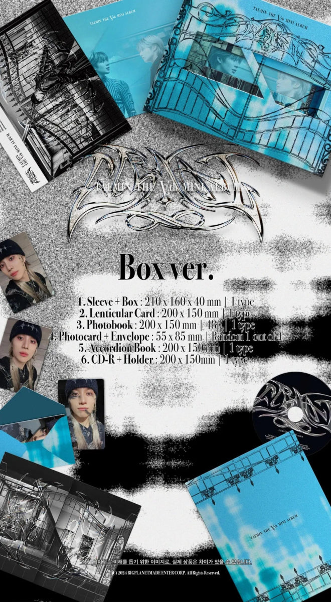 Album – TAEMIN - 5th Mini Album [ETERNAL] (Box ver.) | BIG PLANET MADE | K - Boo