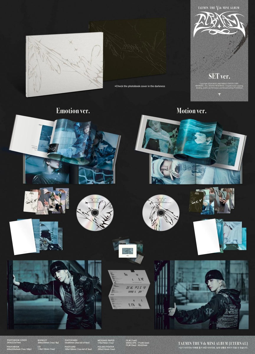 Album – TAEMIN - 5th Mini Album [ETERNAL] Photobook ver. | BIG PLANET MADE | K - Boo