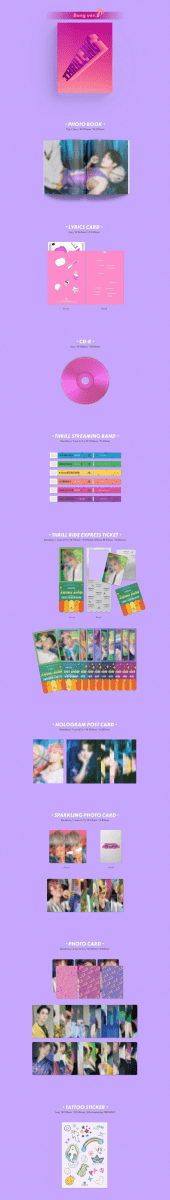 Album – THE BOYZ - 6th Mini album 'THRILL - ING' | IST Entertainment | K - Boo