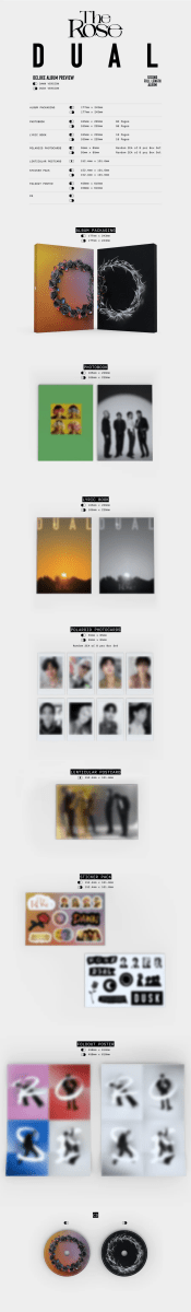 Album – The Rose - 2nd Full Album DUAL [Deluxe Box] | Transparent Arts | K - Boo