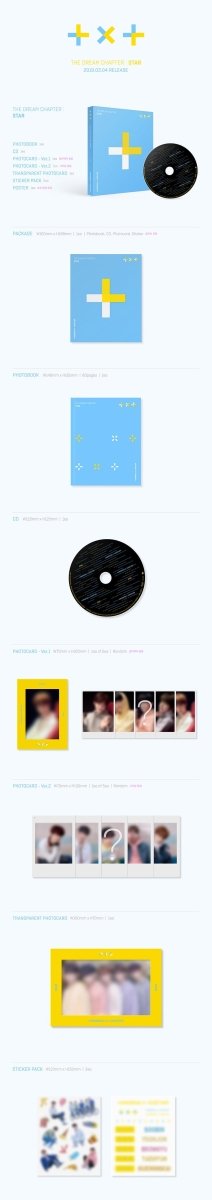 Tomorrow x Together (TXT) - 1st Mini album The Dream Chapter : STAR kpop — K-BOO