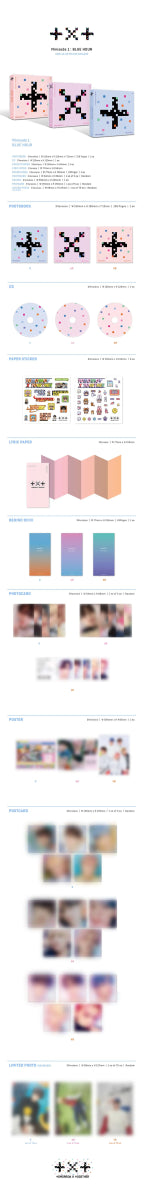 Album – Tomorrow x together (TXT) - 3rd mini album [minisode1 : Blue Hour] | Big hit | K - Boo