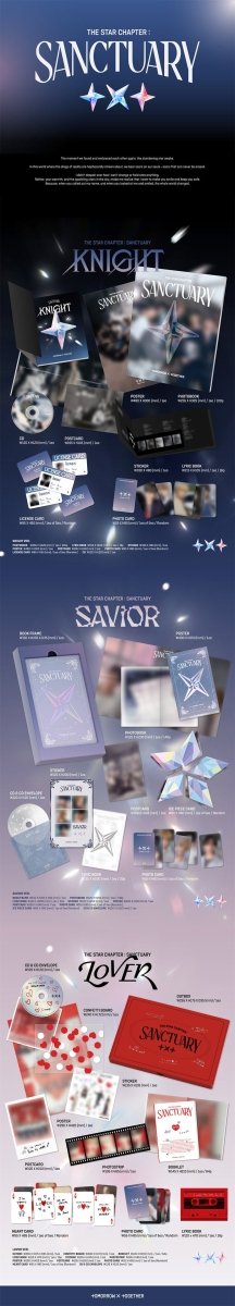 TOMORROW X TOGETHER (TXT) - 7th Mini Album THE STAR CHAPTER: SANCTUARY kpop — K-BOO