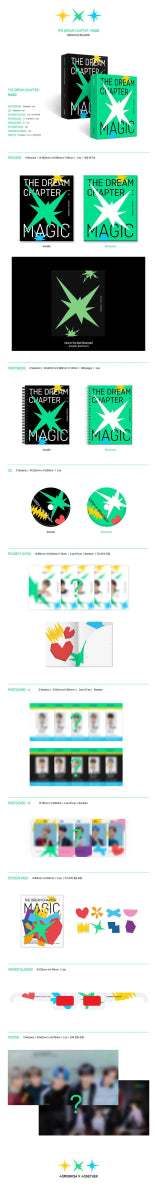Album – TOMORROW X TOGETHER (TXT) - Album Vol.1 [The Dream Chapter : MAGIC] | Big hit | K - Boo