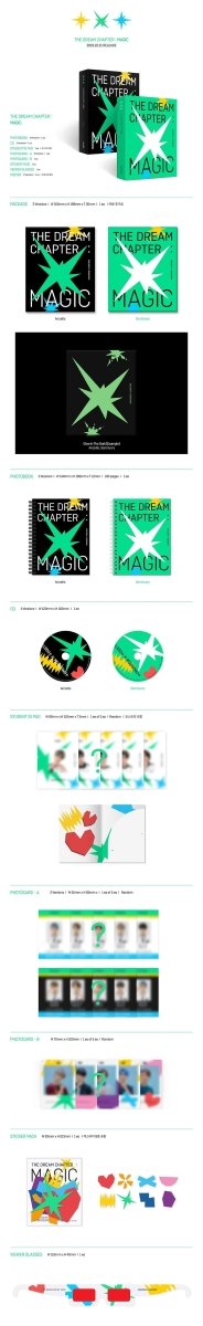 TOMORROW X TOGETHER (TXT) - Album Vol.1 The Dream Chapter : MAGIC kpop — K-BOO