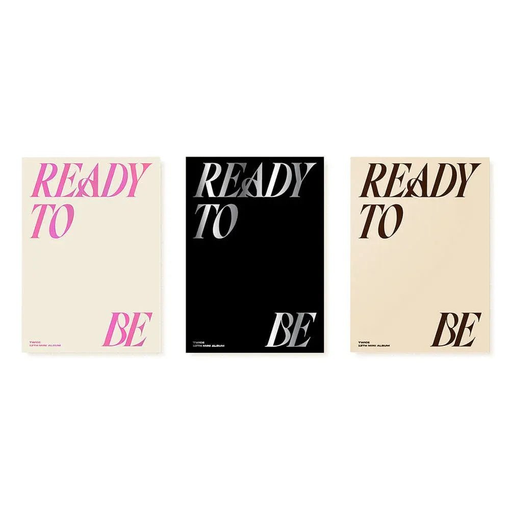 TWICE - 12th mini album [READY TO BE]