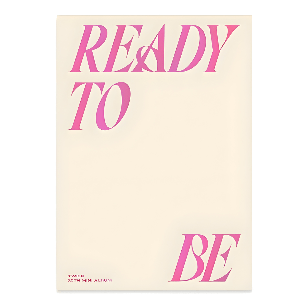 Album – TWICE - 12th mini album [READY TO BE] | JYP entertainment | K - Boo