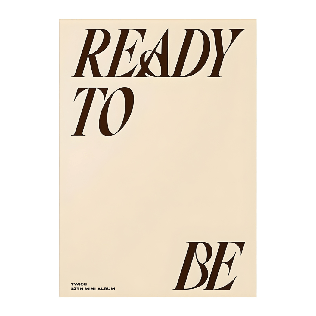 Album – TWICE - 12th mini album [READY TO BE] | JYP entertainment | K - Boo