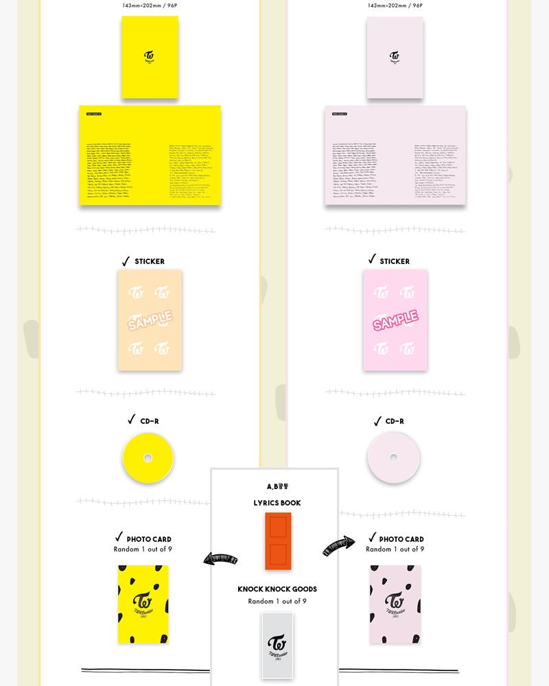 Album – TWICE 1st Special Album – TWICEcoaster: LANE 2 (A/B Ver.) | JYP entertainment | K - Boo