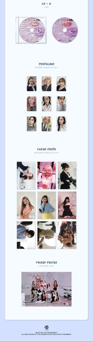 Album – TWICE – 3rd Full Album ‘Formula of Love: O+T=<3’ (Result File ver.) | JYP entertainment | K - Boo