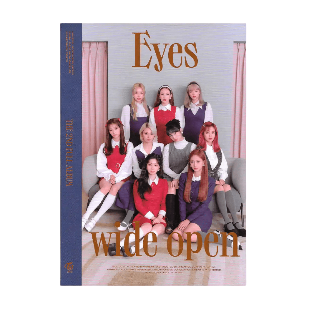 TWICE Album Vol.2 Eyes wide open kpop — K-BOO