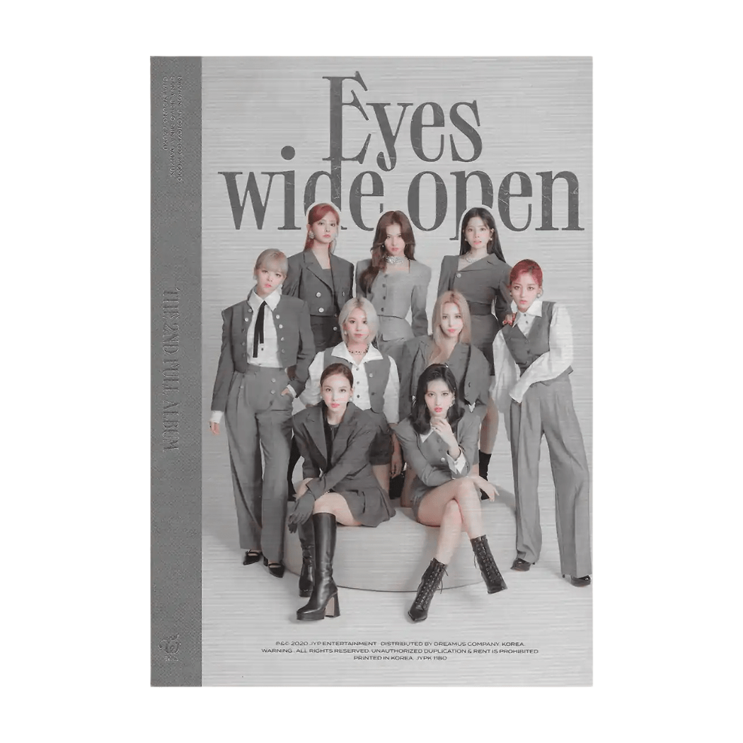 TWICE Album Vol.2 Eyes wide open kpop — K-BOO