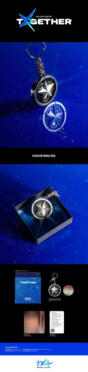 TXT 4th Full Album The Star Chapter: TOGETHER (Star Keyring Ver.) kpop — K-BOO