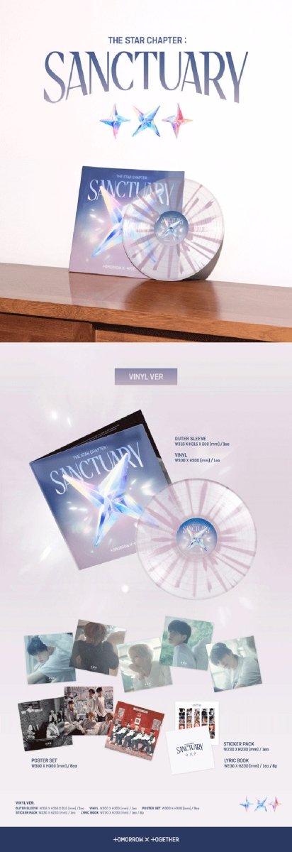 Album – TXT - The Star Chapter SANCTUARY (Vinyl Ver.) | Big hit | K - Boo