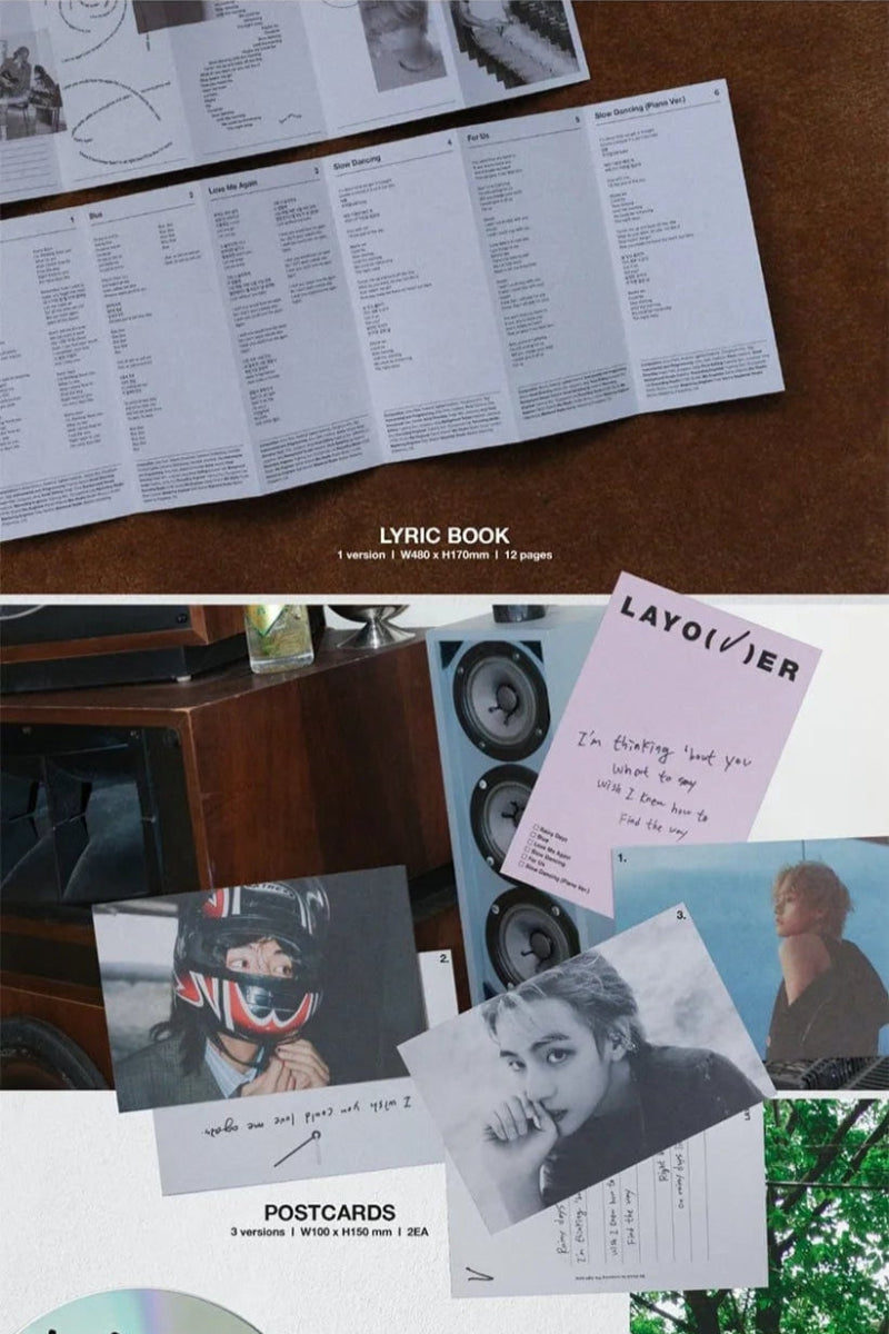 Album – V (BTS) - Layover 1st solo album | Big hit | K - Boo