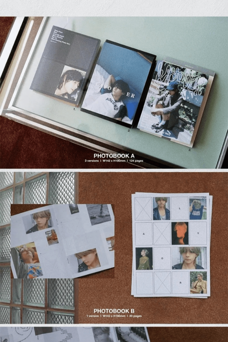 Album – V (BTS) - Layover 1st solo album | Big hit | K - Boo