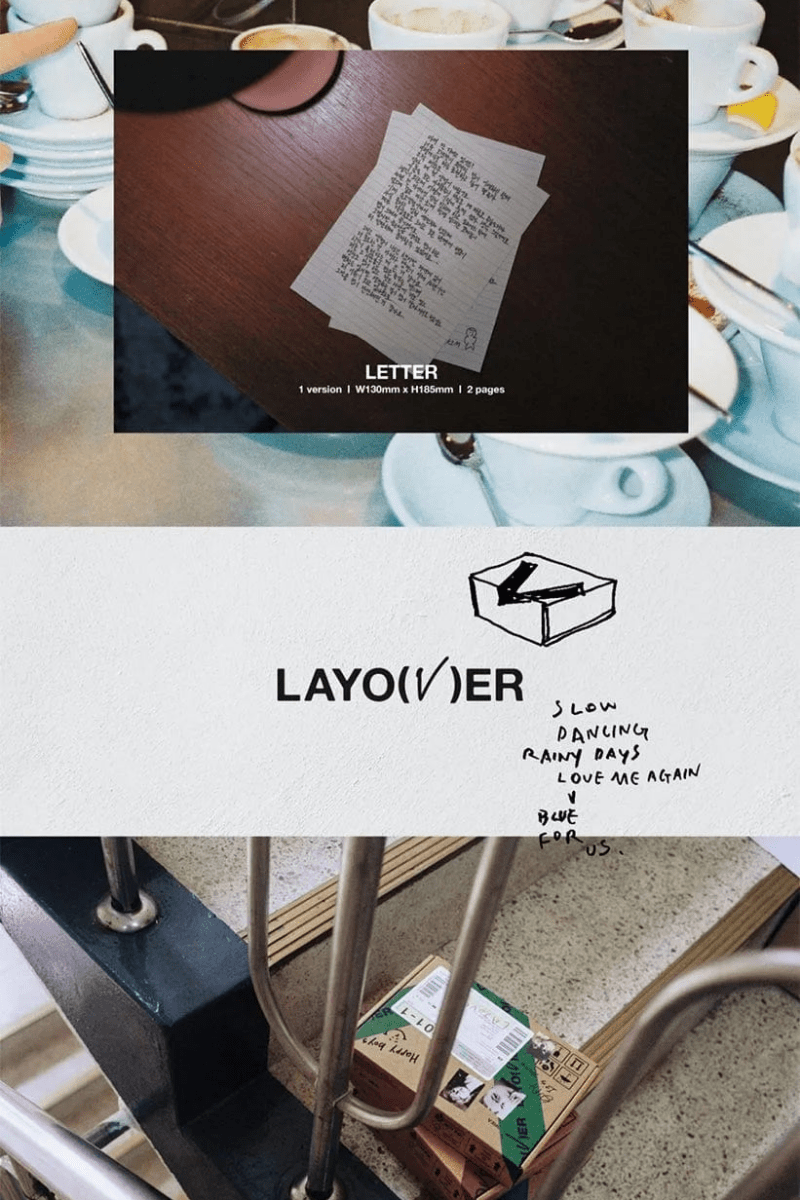 Album – V (BTS) - Layover 1st solo album | Big hit | K - Boo