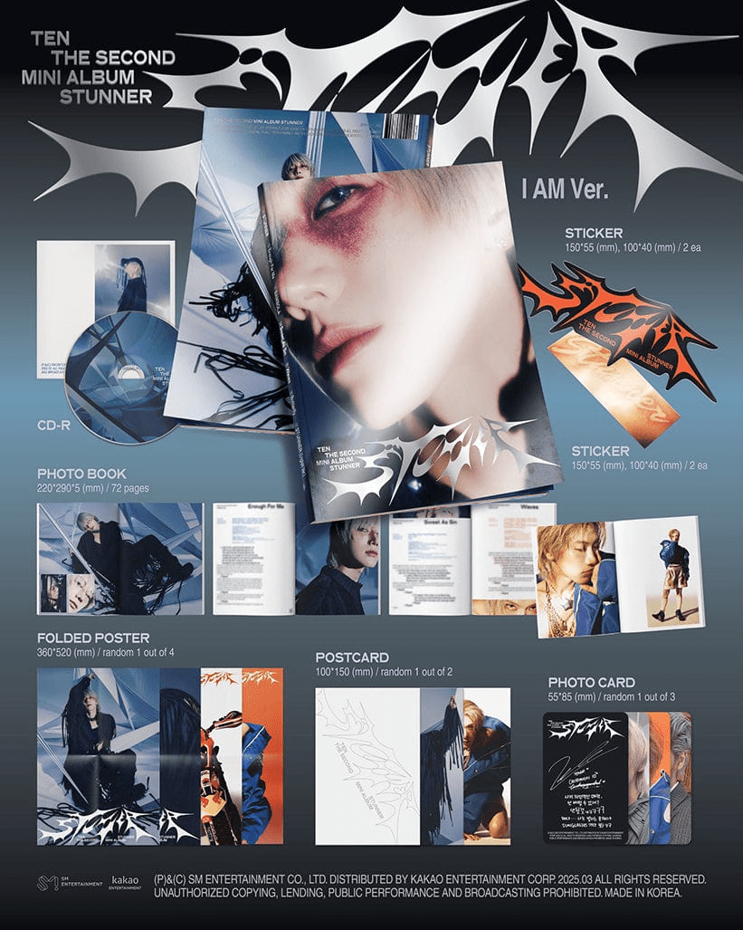 Album – WayV | TEN - The 2nd Mini Album [STUNNER] (I AM Ver.) | SM Entertainment | K - Boo