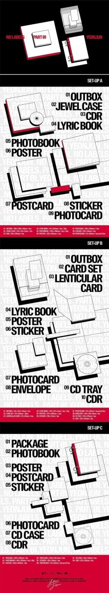 Album – (WEVERSE POB) YEONJUN (TXT) - NO LABELS: PART 01 | HYBE Co., Ltd. | K - Boo