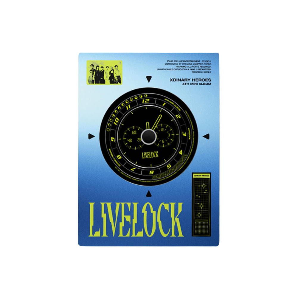 Album – XDINARY HEROES – 4th Mini Album [LIVELOCK] | JYP entertainment | K - Boo