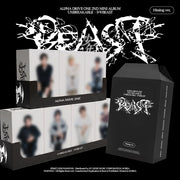 ALPHA DRIVE ONE - 2nd Mini Album [UNBREAKABLE : 少年BEAST] (Hissing Ver.)