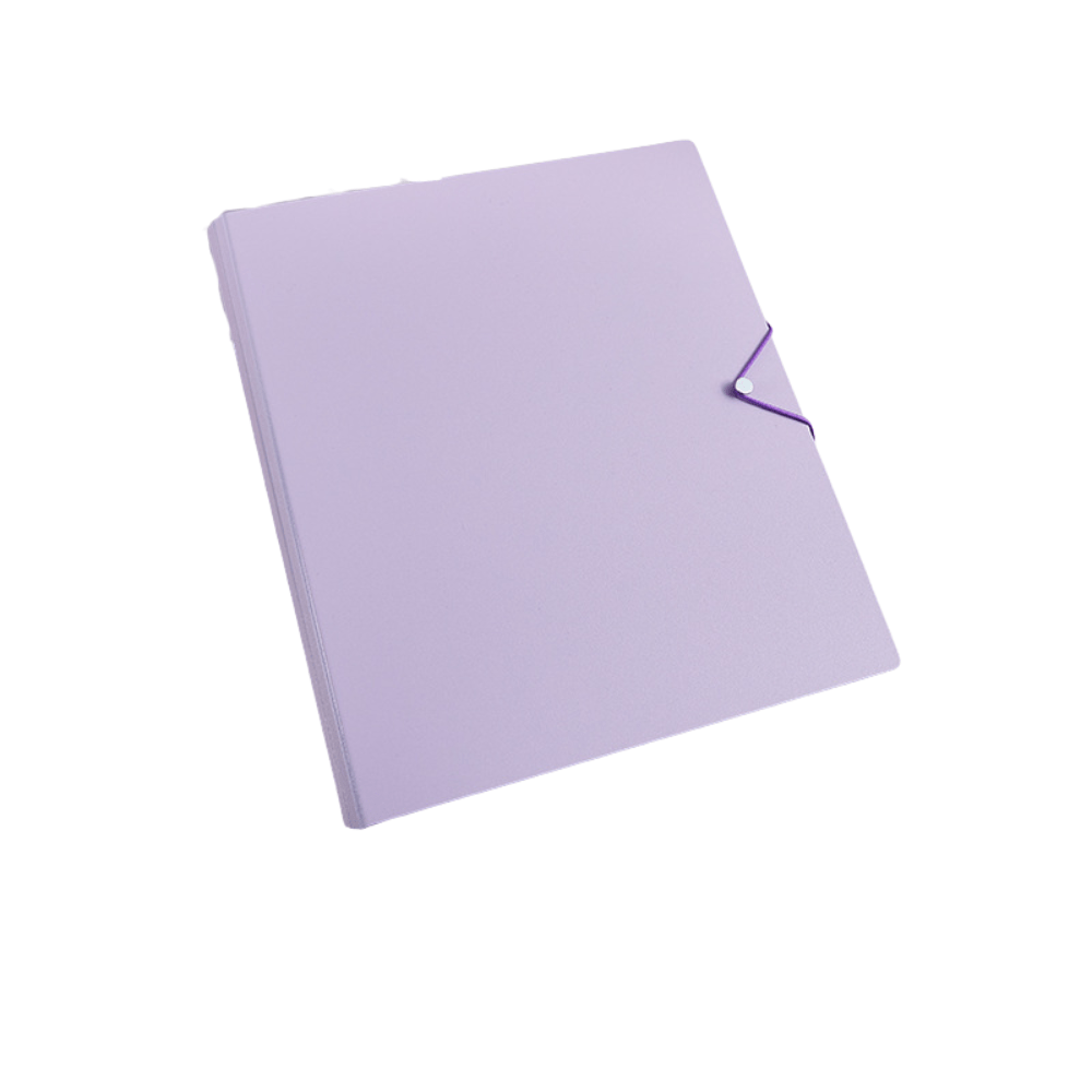 Binder – Álbum A4 para Photocards Kpop lila – 9 Compartimentos por Hoja | K - Boo | K - Boo